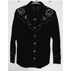 VINTAGE MICHAEL HOBAN NORTH BEACH WOMANS L SUEDE LEATHER WESTERN BLAZER READ!!!